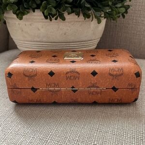 MCM  Logo Pattern Eyewear Case, Great  Sunglasses & Seeing Glasses Very Rugged